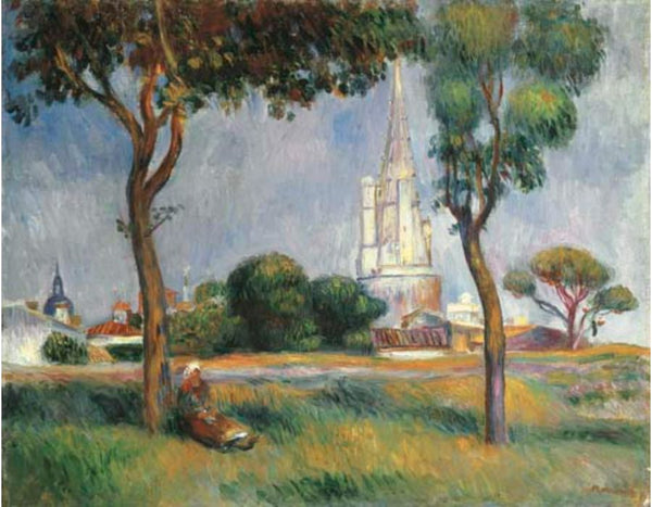 La Poudrerie De La Rochelle Painting