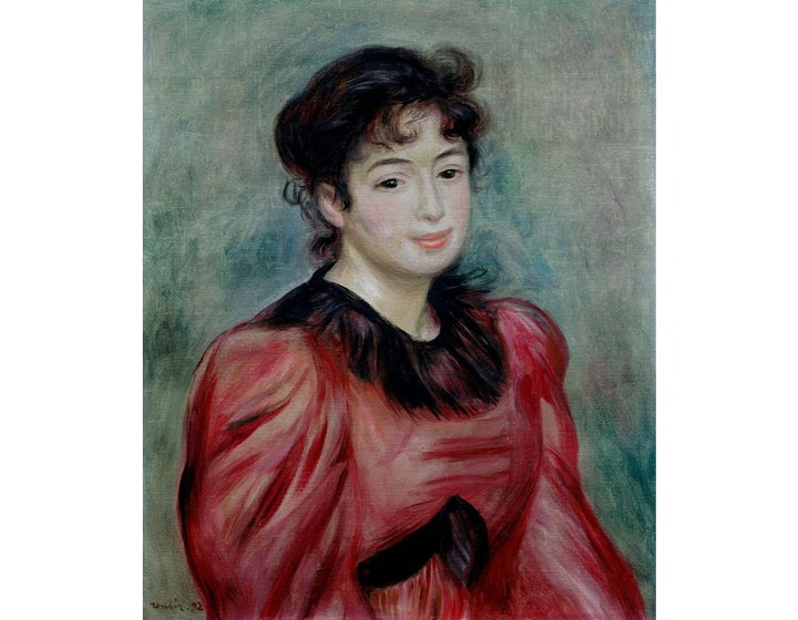 Portrait of Mademoiselle Victorine de Bellio Painting