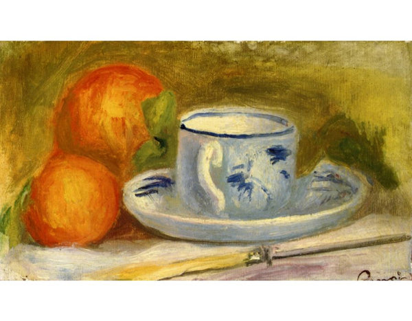 Cup and Oranges Painting Painting