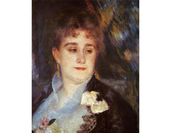 First Portrait of Madame Georges Charpentier Painting