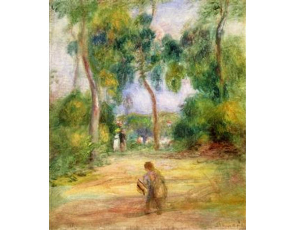 Landscape with Figures Painting