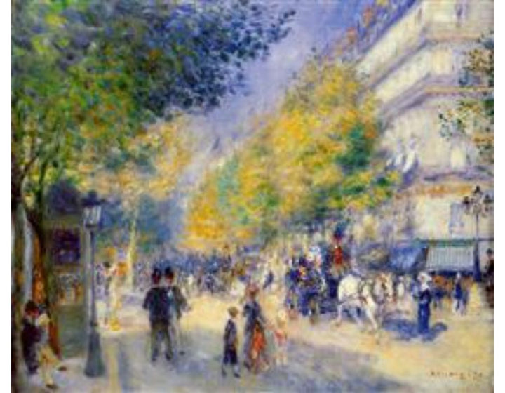 The Great Boulevards 2 Painting