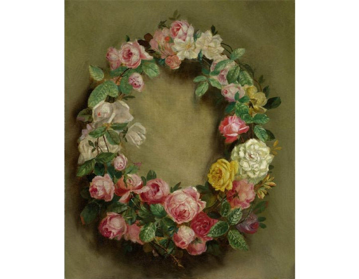 Couronne De Roses Painting