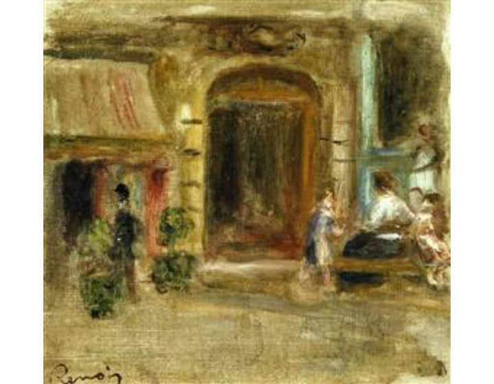 Rue Caulaincourt by Pierre Auguste Renoir