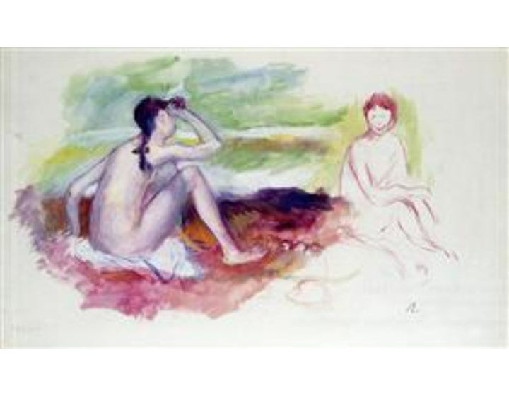 Two Bathers