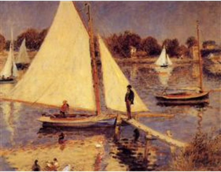 Sailboats At Argenteuil