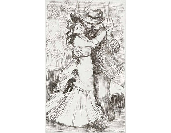 Country Dance 2 by Pierre Auguste Renoir