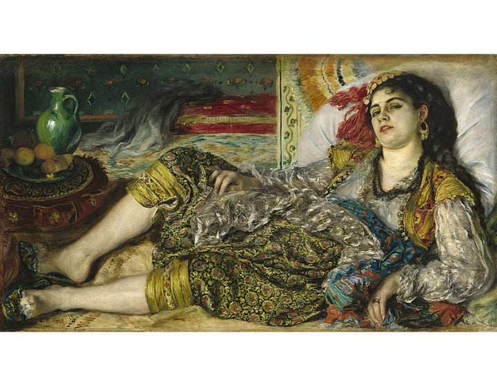 Odalisque Aka An Algerian Woman Painting