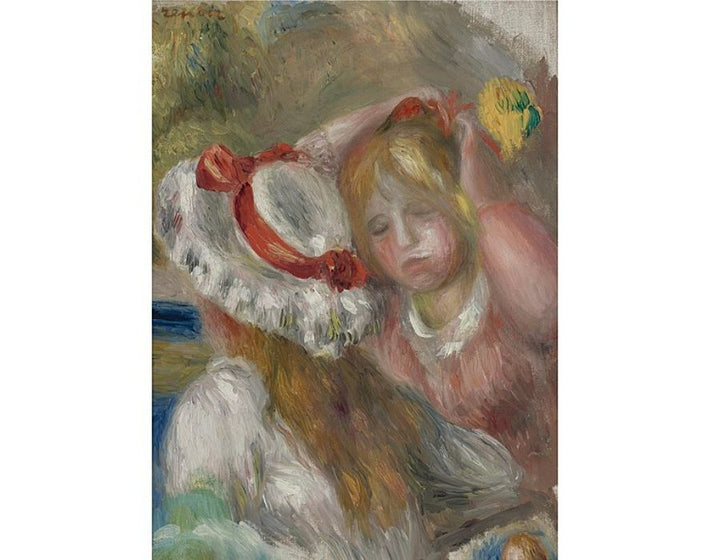 Chapeau Au Ruban Rouge by Pierre Auguste Renoir