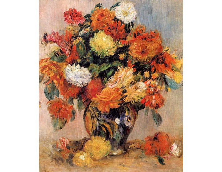 Vase Of Flowers by Pierre Auguste Renoir