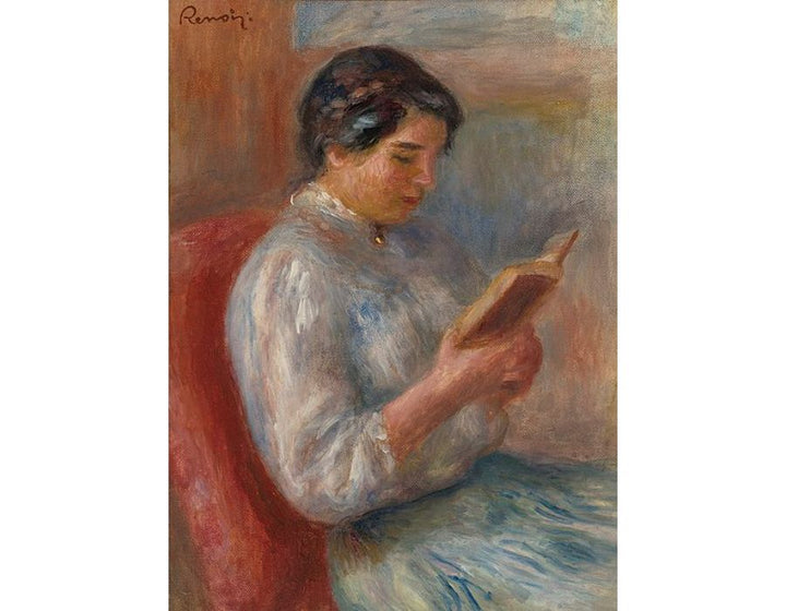 Femme Lisant
 by Pierre Auguste Renoir