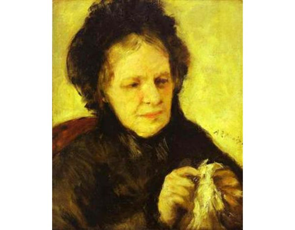 Portrait of Mme. Theodore Charpentier
 by Pierre Auguste Renoir