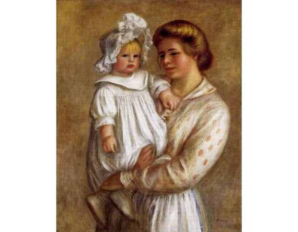 Claude And Renee Aka Claude
 by Pierre Auguste Renoir