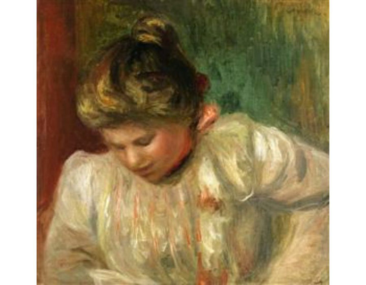 Bust of a Girl
by Pierre Auguste Renoir