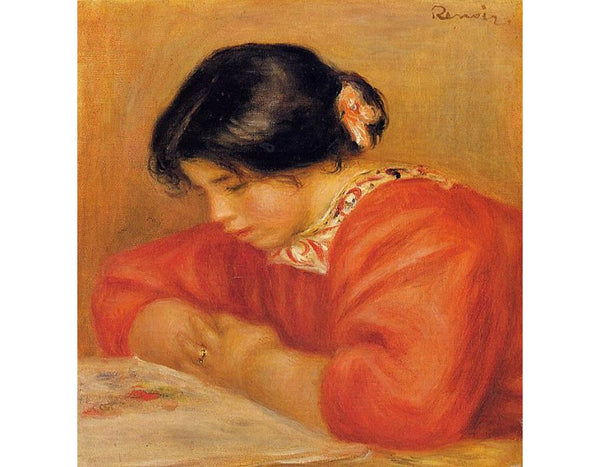 Leontine Reading 2
  by Pierre Auguste Renoir