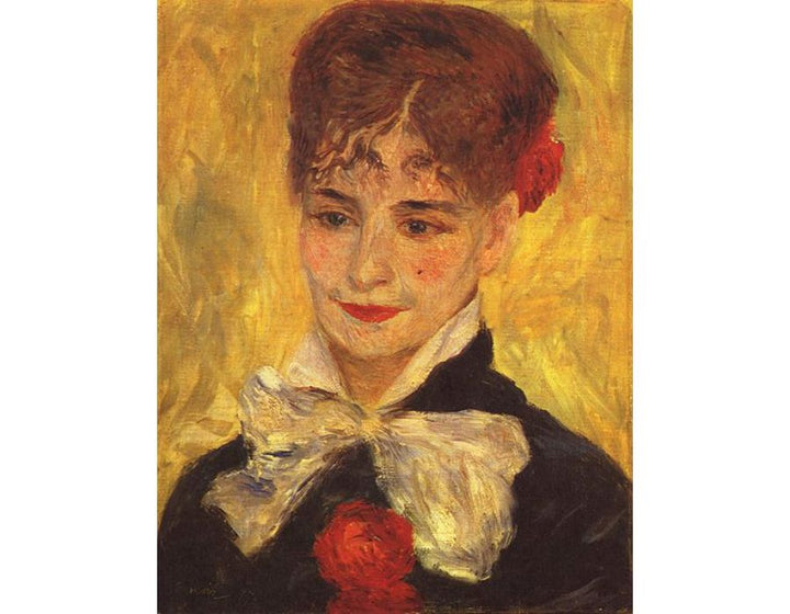 Portrait of Mme Iscovesco
 by Pierre Auguste Renoir