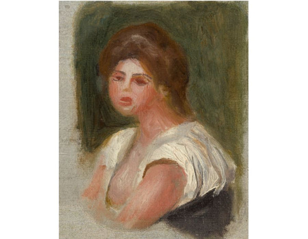 Portrait De Jeune Femme
 by Pierre Auguste Renoir