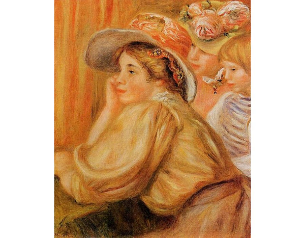 Coco And Two Servants
 by Pierre Auguste Renoir