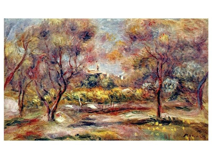 Landscape at Grasse
 by Pierre Auguste Renoir