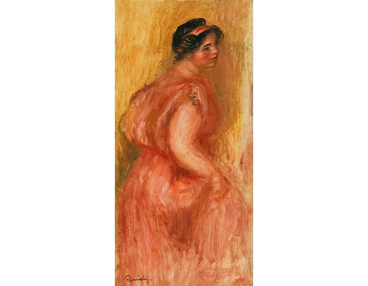 Gabrielle En Tunique Rouge
 by Pierre Auguste Renoir