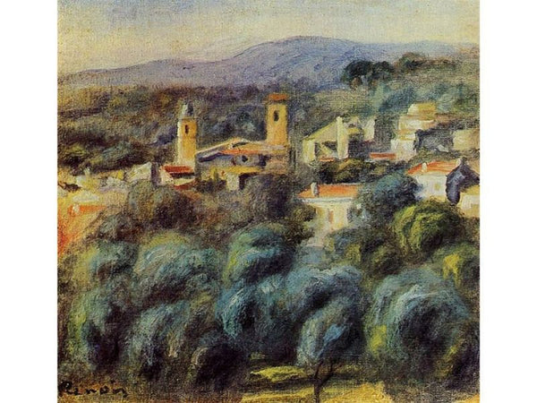 Cros De Cagnes
 by Pierre Auguste Renoir