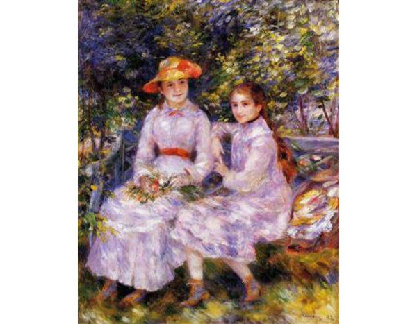 The Daughters of Paul Durand-Ruel by Pierre Auguste Renoir