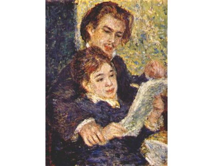 Georges riviere and margot by Pierre Auguste Renoir