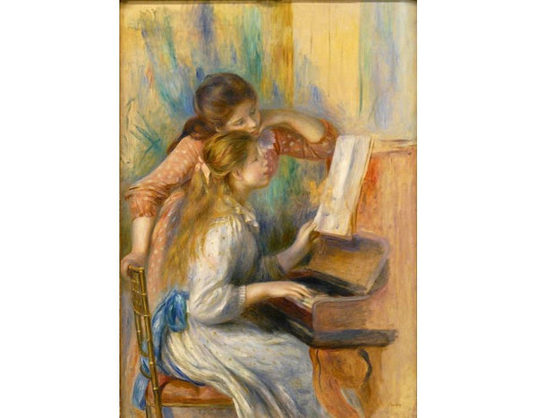 Girls at the Piano I
 by Pierre Auguste Renoir