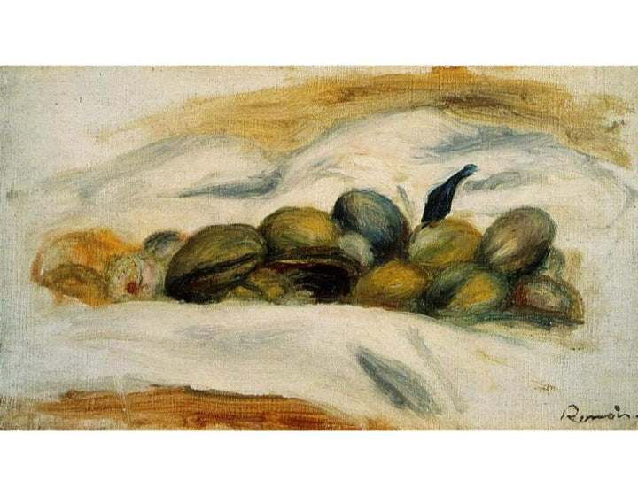 Still Life Almonds And Walnuts
 by Pierre Auguste Renoir