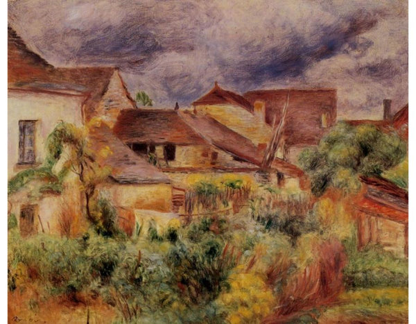 Essoyes Landscape
 by Pierre Auguste Renoir