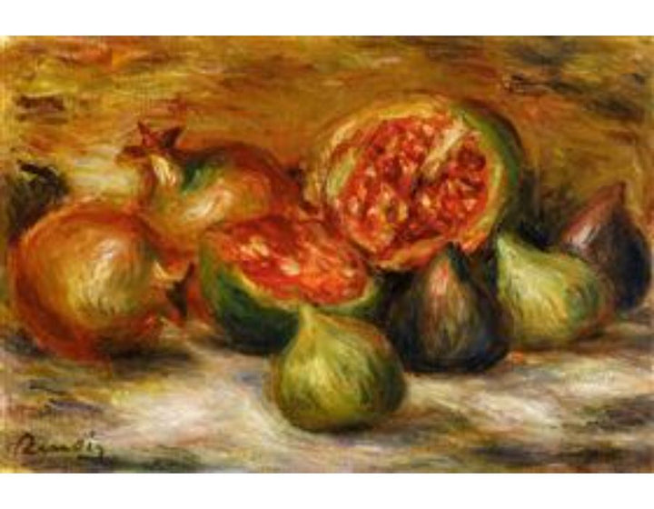 Still Life With Figs
 by Pierre Auguste Renoir