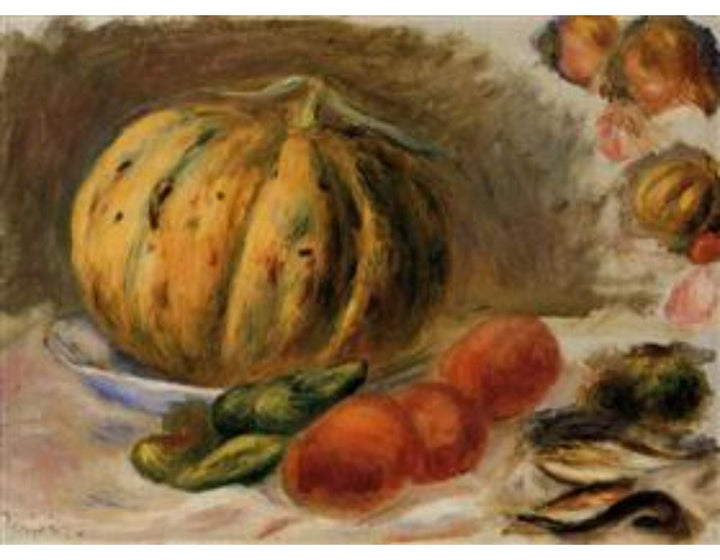 Melon And Tomatos2
 by Pierre Auguste Renoir