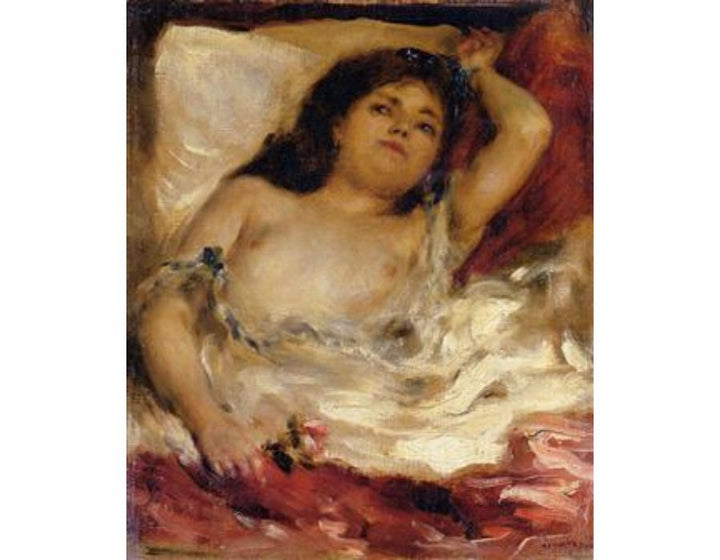 Reclining Semi-Nude
 by Pierre Auguste Renoir