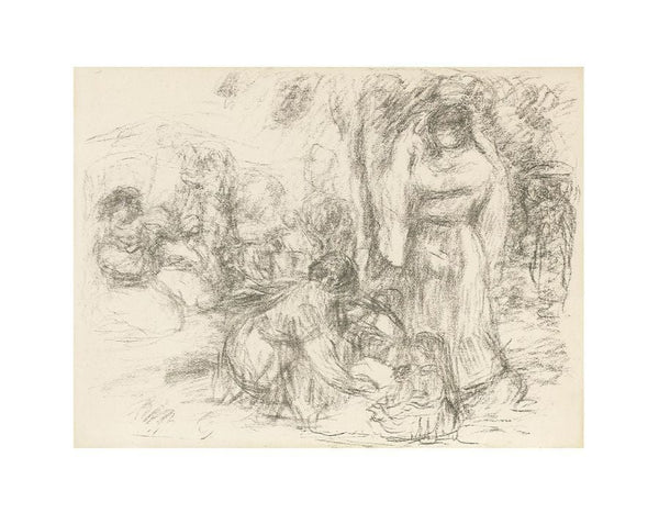 Les Laveuses, 2e Pensee by Pierre Auguste Renoir