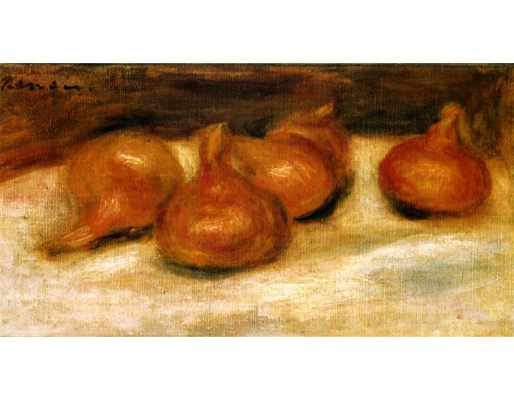 Still Life With Onions by Pierre Auguste Renoir