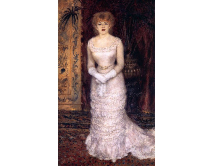 Portrait of the Actress Jeanne Samary of the Actress Jeanne Samary of the Actress Jeanne Samary by Pierre Auguste Renoir