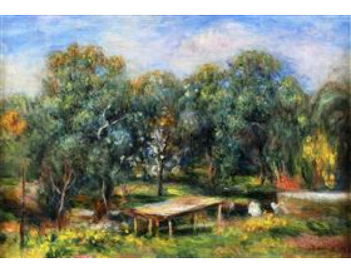 Landscape at Collettes I by Pierre Auguste Renoir