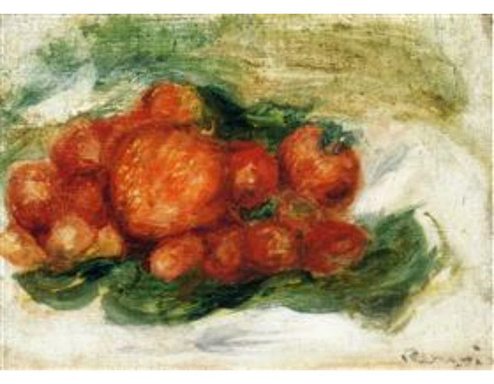 Still Life With Strawberries3 by Pierre Auguste Renoir