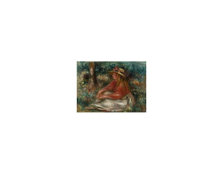 Jeune Fille Assise Sur L'Herbe
by Pierre Auguste Renoir