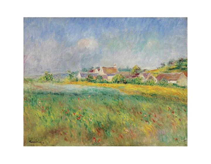 Le Village De Bonnecourt by Pierre Auguste Renoir