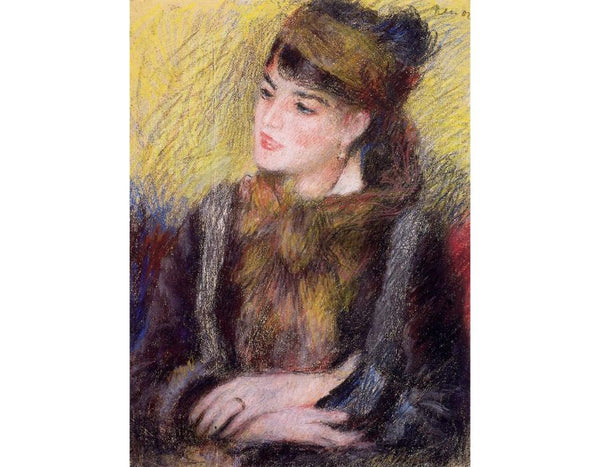 Study Of A Woman by Pierre Auguste Renoir