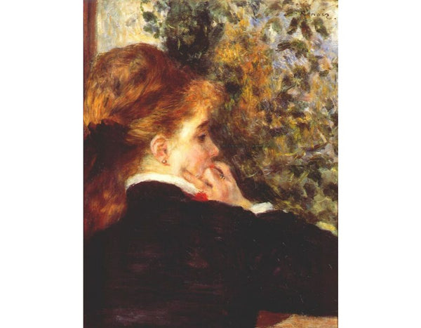 Pensive by Pierre Auguste Renoir