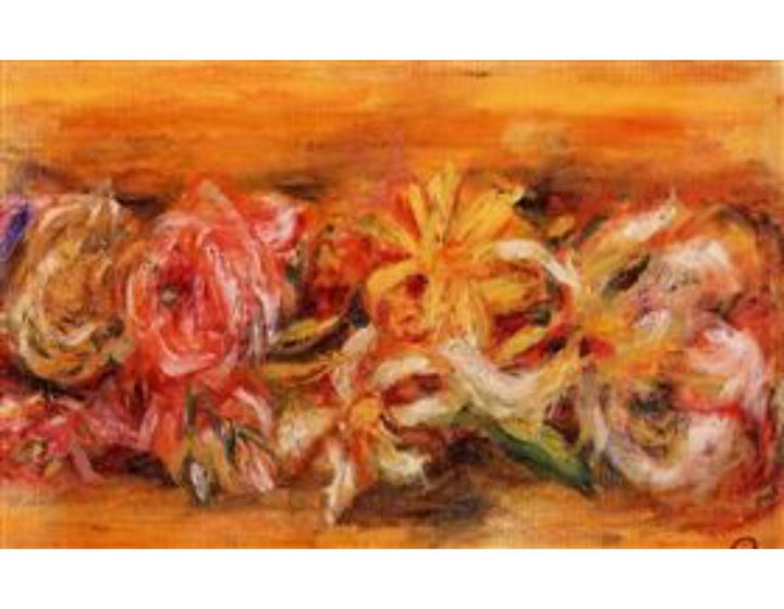 Garland Of Flowers by Pierre Auguste Renoir