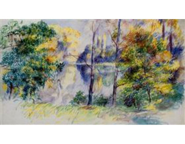 Park Sceneby Pierre Auguste Renoir