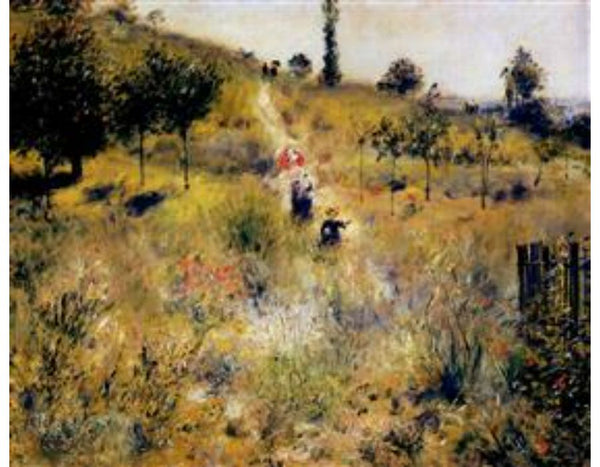 Path Leading Through Tall Grass by Pierre Auguste Renoir