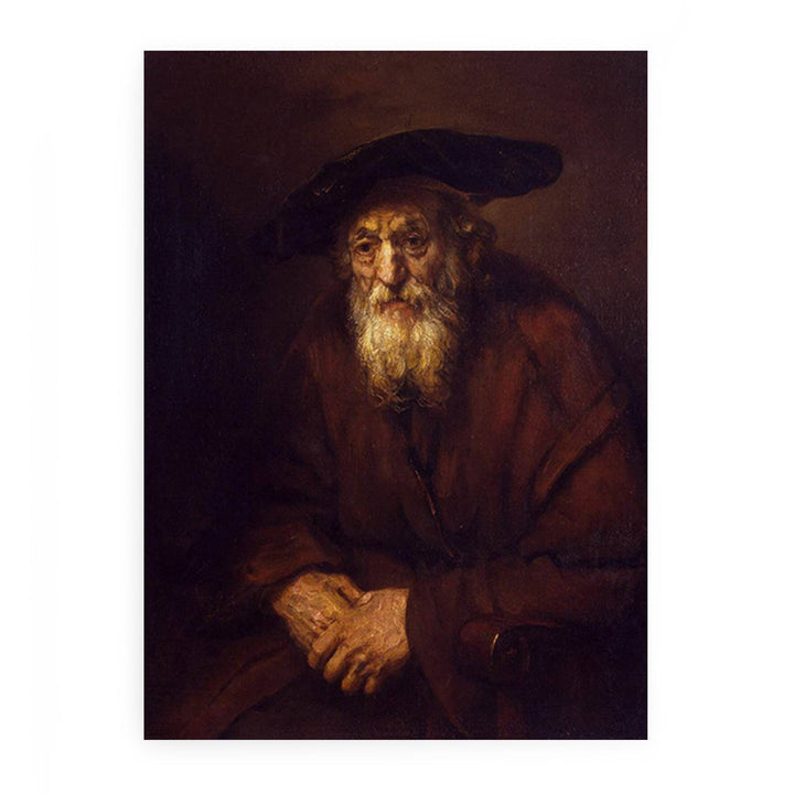 Portrait of an Old Jew Painting