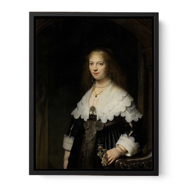 Portrait of Maria Trip (1619-1683) Painting