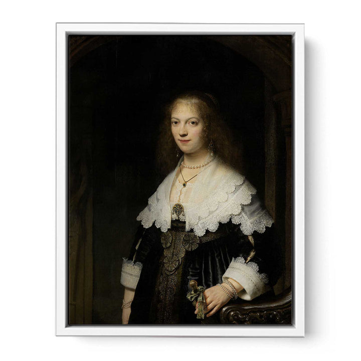 Portrait of Maria Trip (1619-1683) Painting