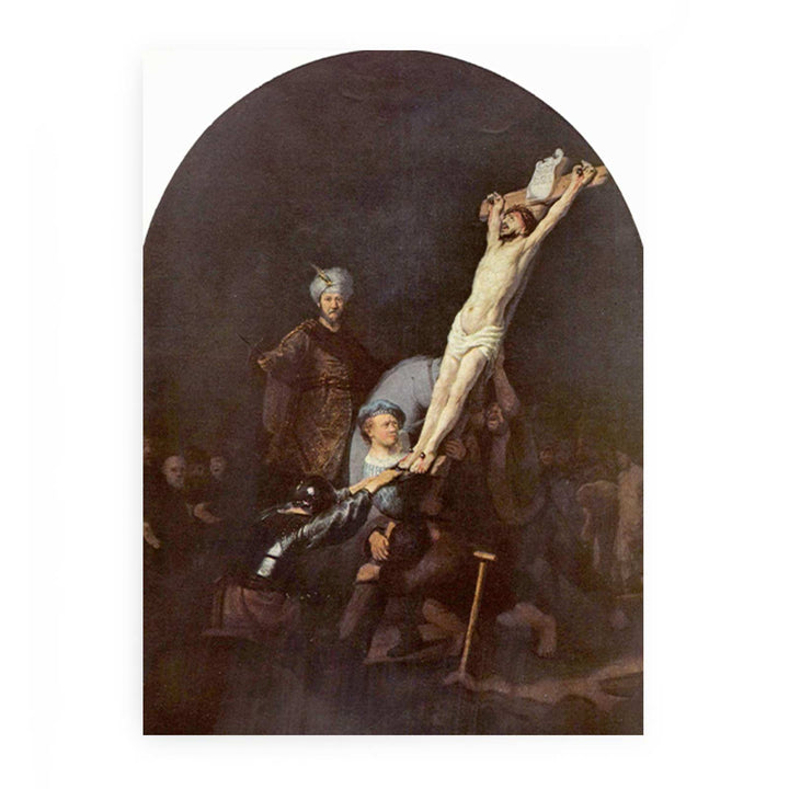 The raising of the cross [c. 1633]
 Painting