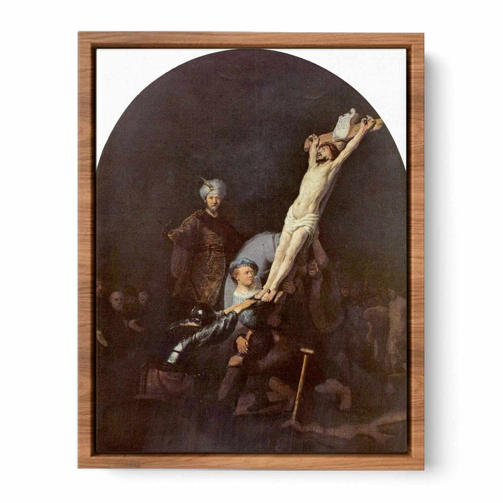 The raising of the cross [c. 1633]
 Painting